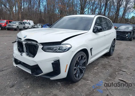 2022 BMW X3 M из США, поврежденный, VIN 5YM13EC05N9J35019
